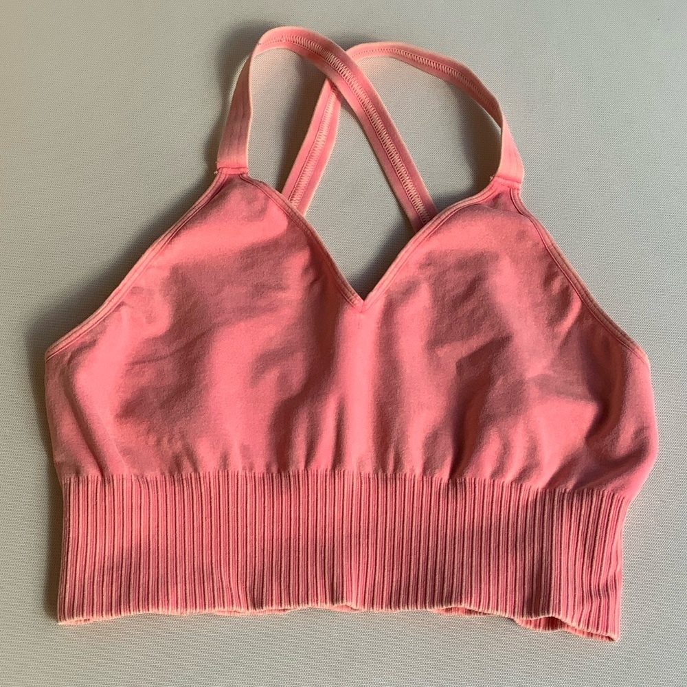 FP Movement by Free People Coral Double Strap Tank